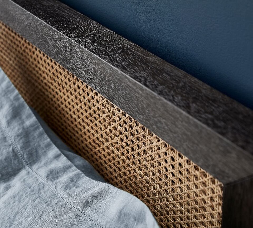Sausalito Cane Bed Pottery Barn Australia
